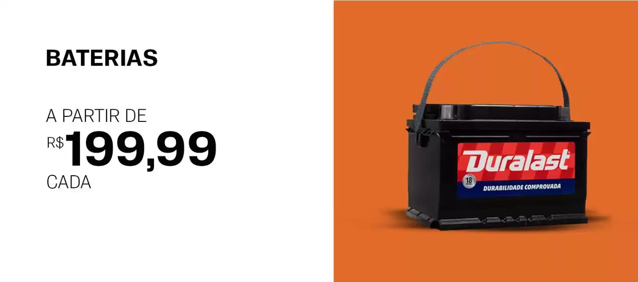 Catálogo AutoZone | Ótima oferta para todos os clientes | 2026-08-11T00:00:00.000Z - 2026-08-17T00:00:00.000Z