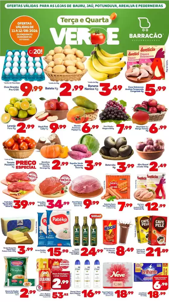Catálogo Barracão Supermercado | Encarte Barracão Supermercado | 2026-08-11T00:00:00.000Z - 2026-08-12T00:00:00.000Z