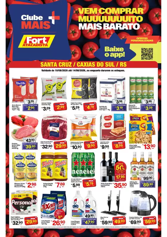 Catálogo Fort Atacadista | RS Fort Semanal 2ª ED Regional 10 a 14 AGO 26 Santa Final | 2026-08-10T00:00:00.000Z - 2026-08-14T00:00:00.000Z