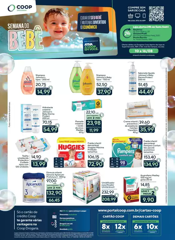 Catálogo Coop | Coop Semana do Bebê 10 a 16.08 INTERNAS ABCDMR E SJC | 2026-08-10T00:00:00.000Z - 2026-08-16T00:00:00.000Z