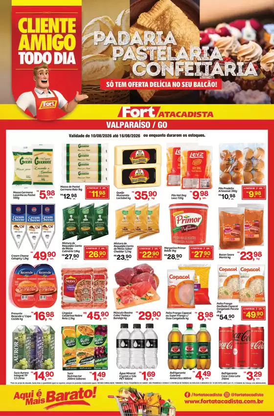 Catálogo Fort Atacadista | DF Fort Food Service Padaria 10 a 16 AGO 26 VP Final | 2026-08-10T00:00:00.000Z - 2026-08-16T00:00:00.000Z