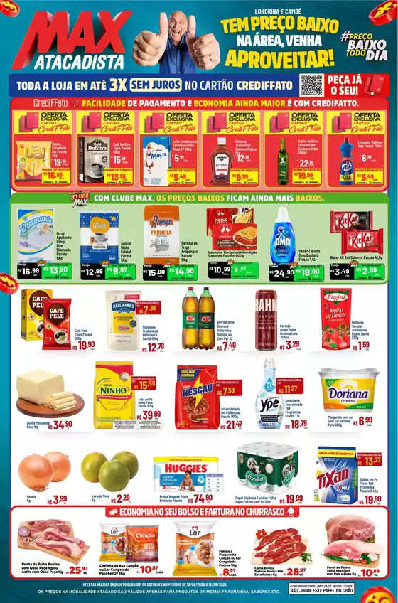 Catálogo Max Atacadista em Arapongas | Ampla seleção de ofertas | 2026-08-10T00:00:00.000Z - 2026-08-19T00:00:00.000Z