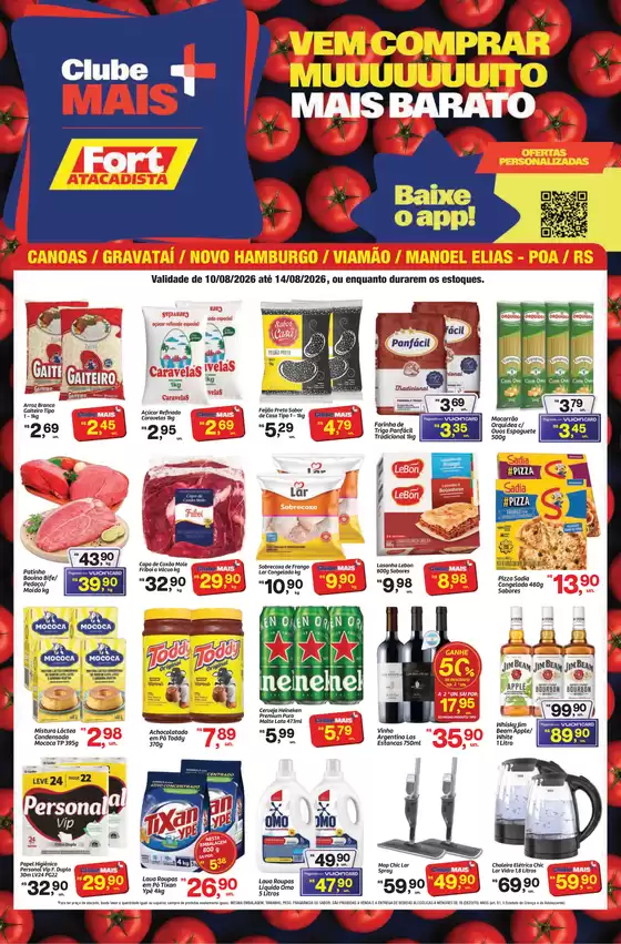 Catálogo Fort Atacadista em Joinville | RS Fort Semanal 2ª Ed de 10 à 14 de Agosto 26 | 2026-08-10T00:00:00.000Z - 2026-08-14T00:00:00.000Z