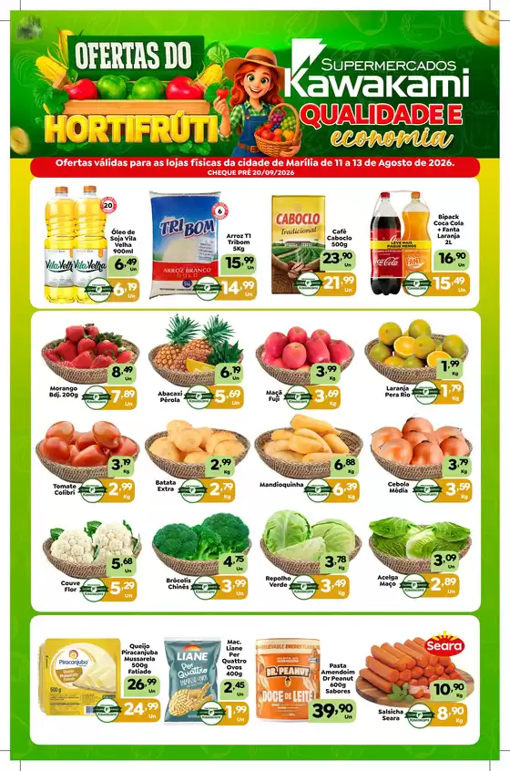 Catálogo Supermercados Kawakami | Ofertas - Marília | 2026-08-11T00:00:00.000Z - 2026-08-13T00:00:00.000Z