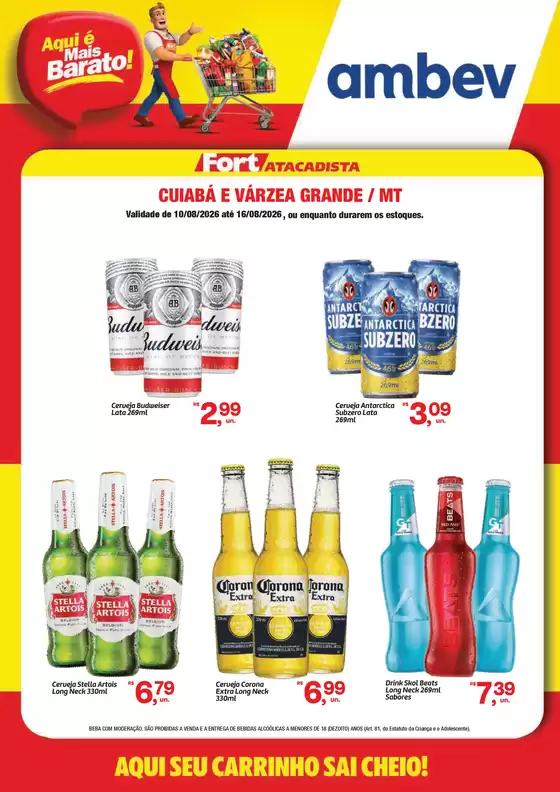 Catálogo Fort Atacadista | MT Fort Ambev de 10 à 16 de Agosto 26 | 2026-08-10T00:00:00.000Z - 2026-08-16T00:00:00.000Z