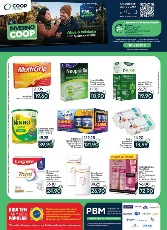 Catálogo Coop | Coop Inverno Drogaria 10 A 16.08 INTERNAS ABCDMR E SJC | 2026-08-10T00:00:00.000Z - 2026-08-16T00:00:00.000Z