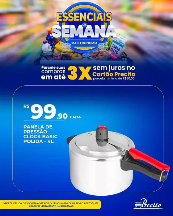 Catálogo Supermercado Precito | Descontos e promoções | 2026-08-10T00:00:00.000Z - 2026-08-16T00:00:00.000Z