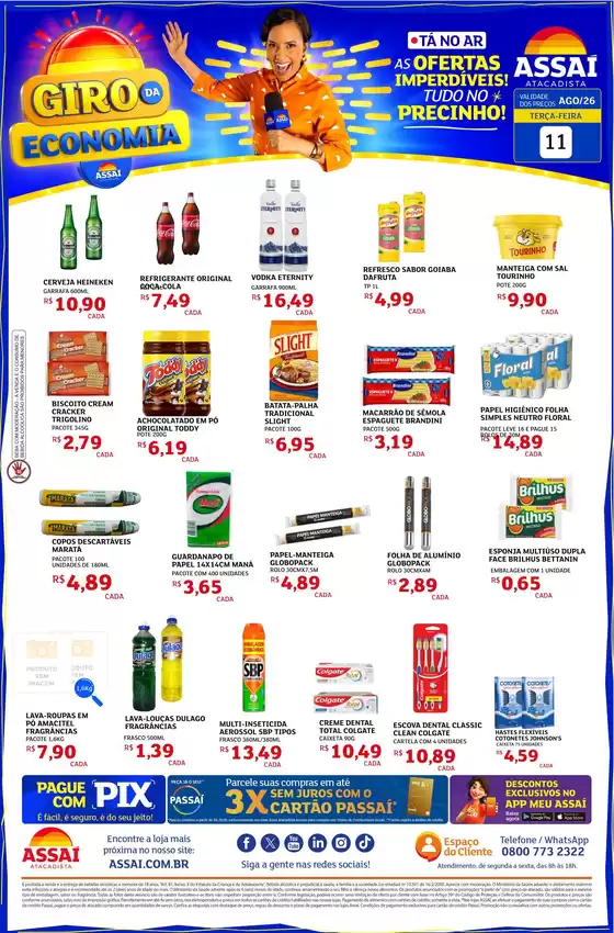 Catálogo Assaí Atacadista | Encarte Assaí Atacadista 49793-64 | 2026-08-11T00:00:00.000Z - 2026-08-11T00:00:00.000Z