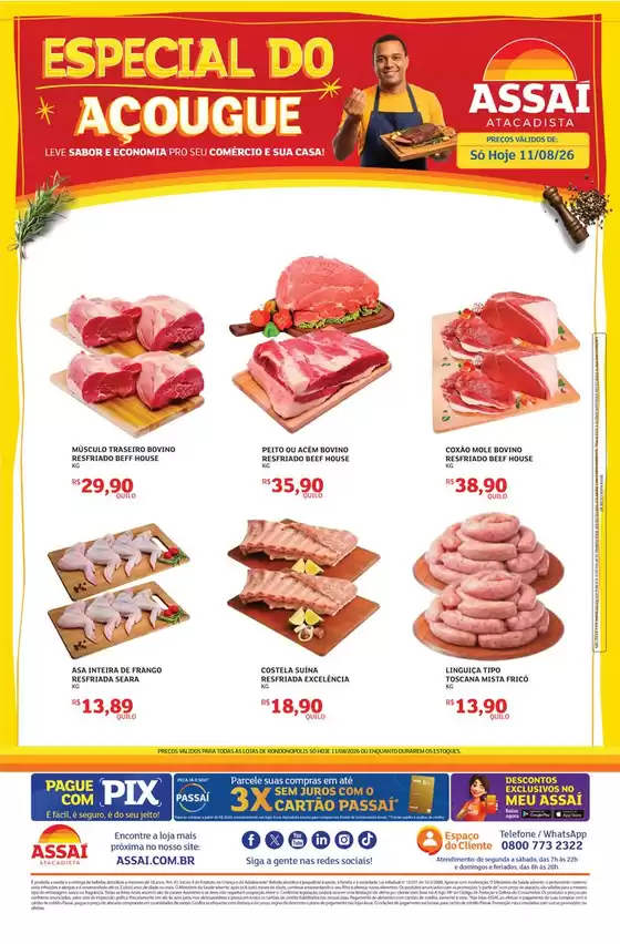 Catálogo Assaí Atacadista | Encarte Assaí Atacadista 169684-652 | 2026-08-11T00:00:00.000Z - 2026-08-11T00:00:00.000Z