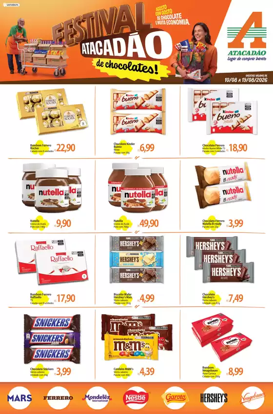 Catálogo Atacadão em Santarém | Atacadão - Festival de Chocolates | 2026-08-11T00:00:00.000Z - 2026-08-19T00:00:00.000Z