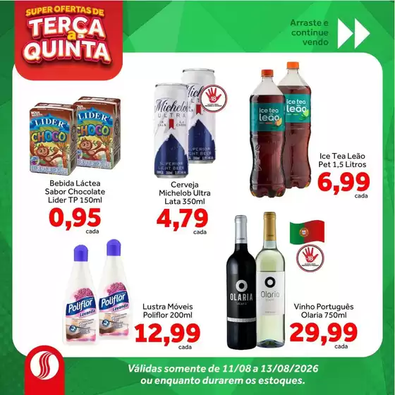Catálogo Shibata Supermercados | Ótima oferta para caçadores de pechinchas | 2026-08-11T00:00:00.000Z - 2026-08-13T00:00:00.000Z
