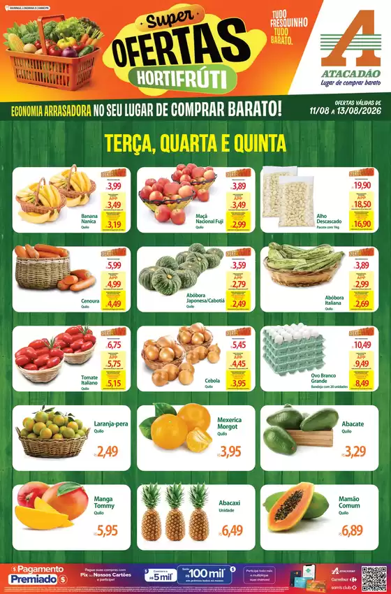 Catálogo Atacadão | Atacadão - Hortifrúti | 2026-08-11T00:00:00.000Z - 2026-08-13T00:00:00.000Z