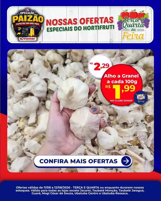 Catálogo Semar Supermercado | Descubra ofertas atraentes | 2026-08-11T00:00:00.000Z - 2026-08-12T00:00:00.000Z