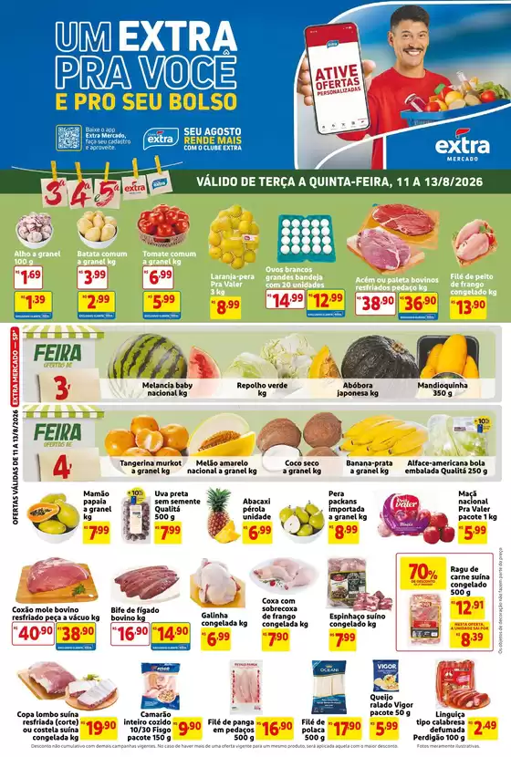 Catálogo Mercado Extra | Folheto Mercado Extra | 2026-08-11T00:00:00.000Z - 2026-08-13T00:00:00.000Z