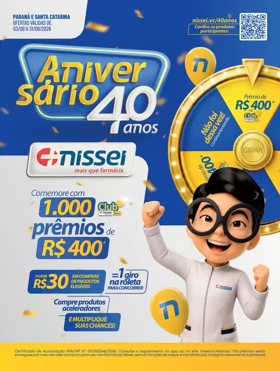 Catálogo Farmácias Nissei em Ibiraiaras | Almanaque Farmácias Nissei | 2026-08-03T00:00:00.000Z - 2026-08-31T00:00:00.000Z