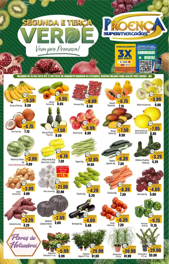 Catálogo Proença Supermercados | SEGUNDA E TERÇA VERDE PROENÇA MS | 2026-08-10T00:00:00.000Z - 2026-08-11T00:00:00.000Z