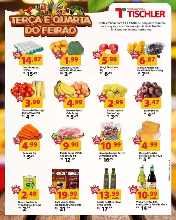 Catálogo Supermercados Tischler | Grandes descontos em produtos selecionados | 2026-08-11T00:00:00.000Z - 2026-08-12T00:00:00.000Z