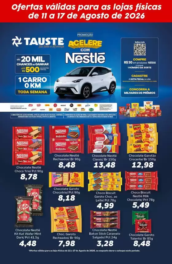 Catálogo Supermercados Tauste | Ofertas Tauste Especial Nestlé | 2026-08-11T00:00:00.000Z - 2026-08-17T00:00:00.000Z
