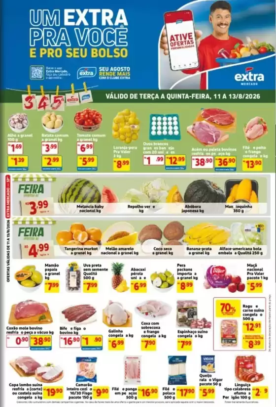 Catálogo Mercado Extra | Ofertas exclusivas | 2026-08-11T00:00:00.000Z - 2026-08-13T00:00:00.000Z
