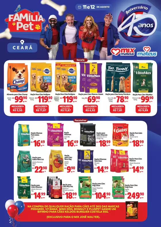 Catálogo Supermercados Mateus | Família Pet De Aniversario | 2026-08-11T00:00:00.000Z - 2026-08-12T00:00:00.000Z