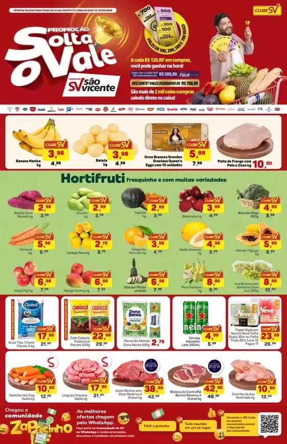Catálogo Supermercados São Vicente | Nossas melhores pechinchas | 2026-08-11T00:00:00.000Z - 2026-08-12T00:00:00.000Z