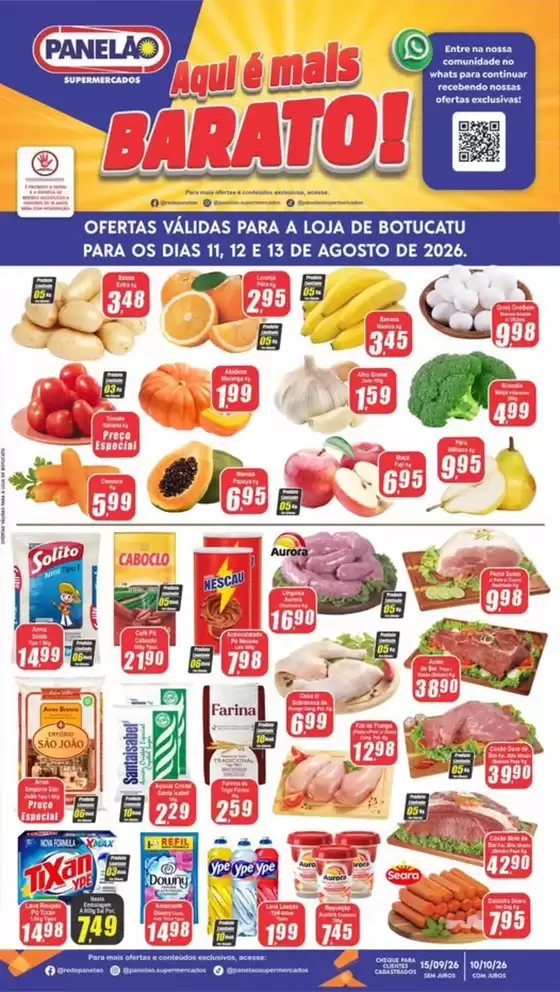 Catálogo Panelão | Ofertas | 2026-08-11T00:00:00.000Z - 2026-08-13T00:00:00.000Z