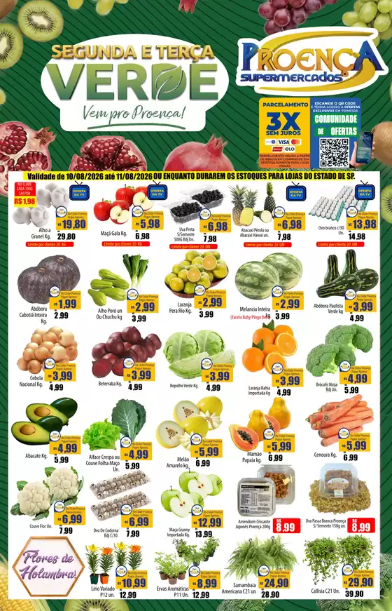 Catálogo Proença Supermercados | Segunda E Terça | 2026-08-11T00:00:00.000Z - 2026-08-11T00:00:00.000Z