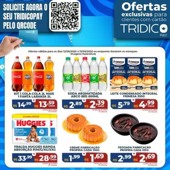 Catálogo Supermercados Tridico | Quarta e quinta de Ofertas TridicoPay! | 2026-08-12T00:00:00.000Z - 2026-08-13T00:00:00.000Z