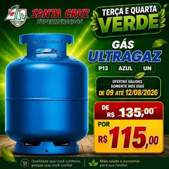 Catálogo Santa Cruz Supermercados | Ofertas exclusivas | 2026-08-12T00:00:00.000Z - 2026-08-12T00:00:00.000Z