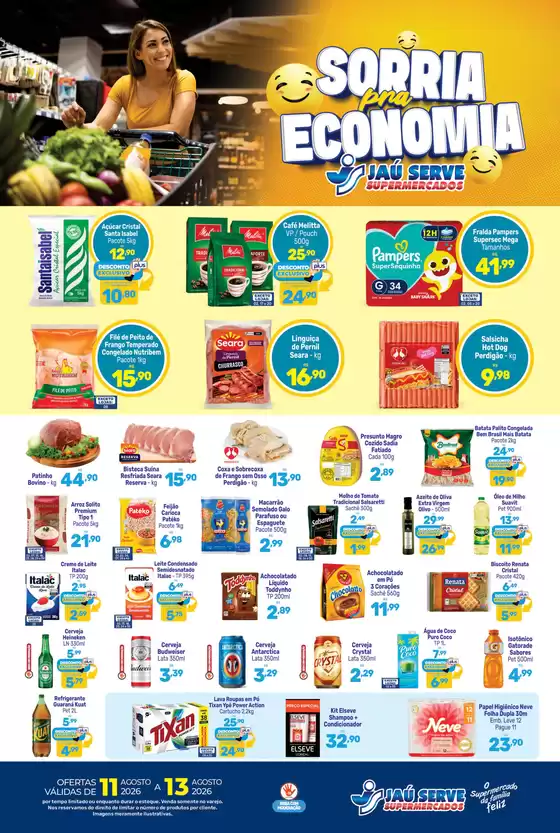 Catálogo Supermercados Jaù Serve | Ofertas de TV | 2026-08-12T00:00:00.000Z - 2026-08-13T00:00:00.000Z