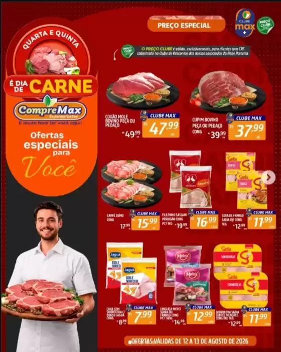 Catálogo CompreMax | Carne | 2026-08-12T00:00:00.000Z - 2026-08-13T00:00:00.000Z