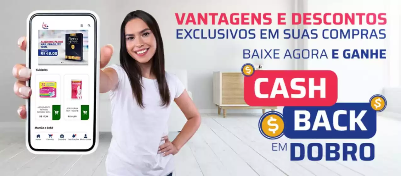 Catálogo Drogalis | Cash back em dobro ! | 2026-08-12T00:00:00.000Z - 2026-08-31T00:00:00.000Z