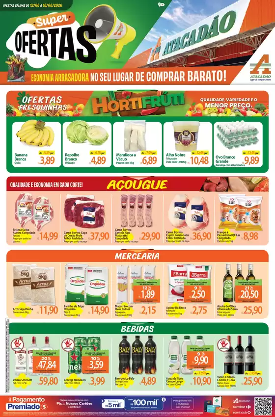 Catálogo Atacadão | Atacadão - Super Ofertas | 2026-08-12T00:00:00.000Z - 2026-08-18T00:00:00.000Z