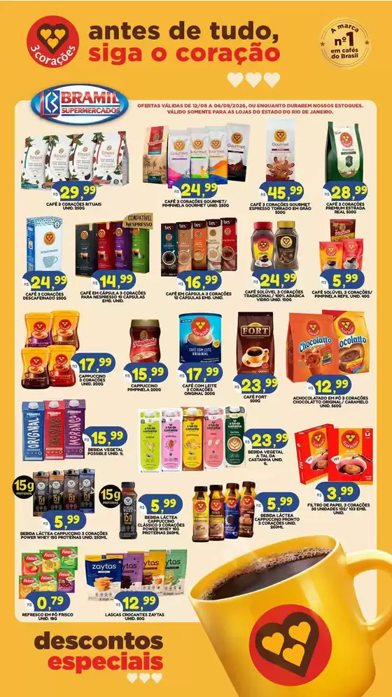 Catálogo Bramil Supermercados | Encarte Bramil Supermercados | 2026-08-12T00:00:00.000Z - 2026-09-06T00:00:00.000Z