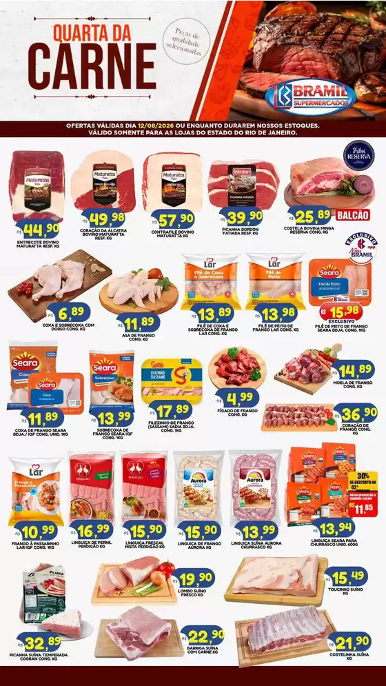Catálogo Bramil Supermercados | Melhores ofertas para todos os caçadores de pechinchas | 2026-08-12T00:00:00.000Z - 2026-08-12T00:00:00.000Z
