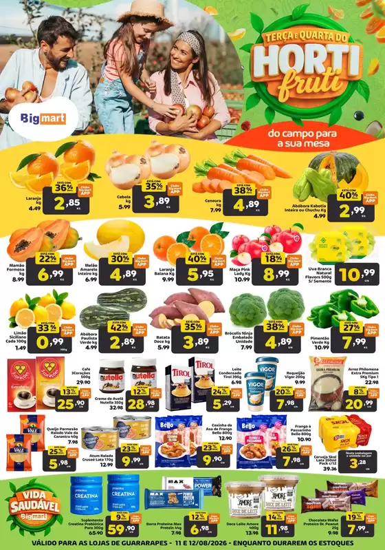 Catálogo Bigmart | Ofertas especiais para você | 2026-08-12T00:00:00.000Z - 2026-08-12T00:00:00.000Z