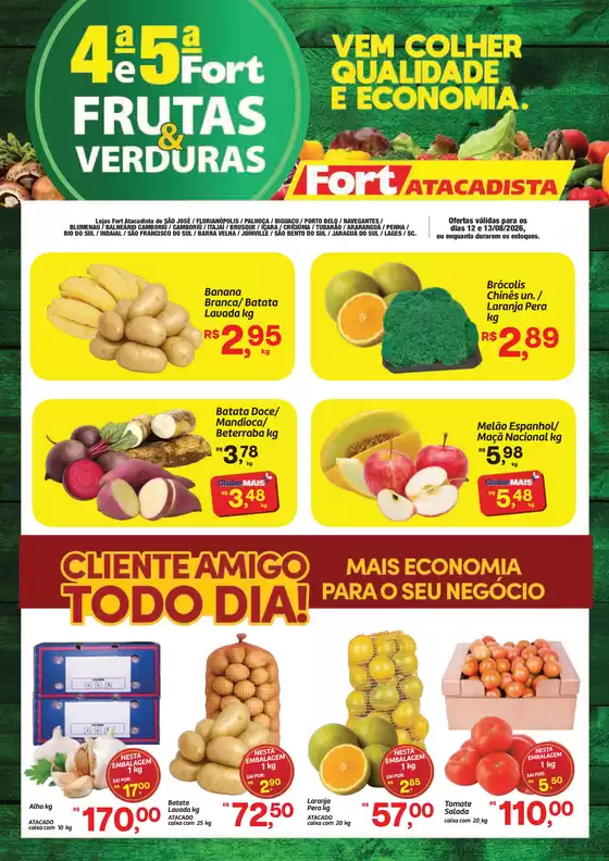 Catálogo Fort Atacadista | SC FORT FLV 4 e 5 12 e 13 AGO 26 Regional | 2026-08-12T00:00:00.000Z - 2026-08-13T00:00:00.000Z