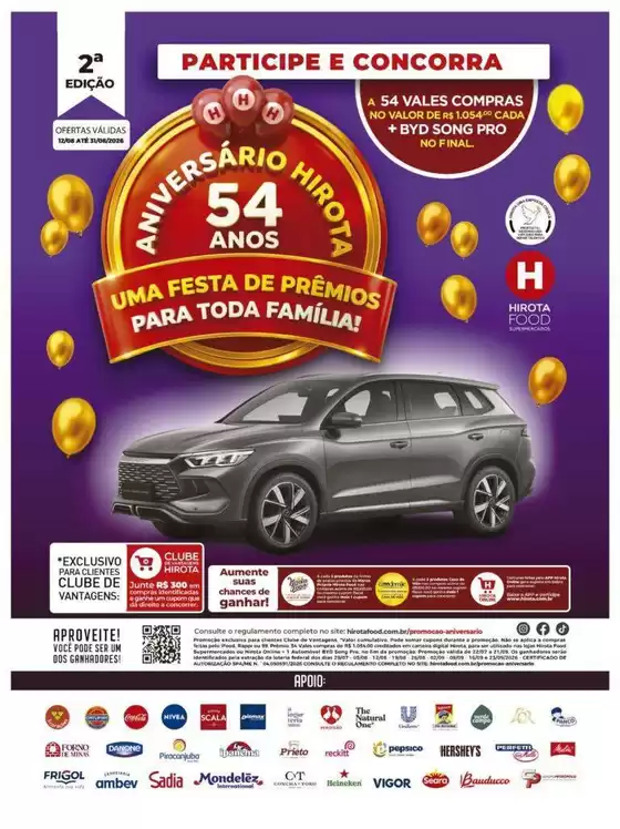 Catálogo Hirota Food Supermercado | Ofertas para caçadores de pechinchas | 2026-08-12T00:00:00.000Z - 2026-08-31T00:00:00.000Z