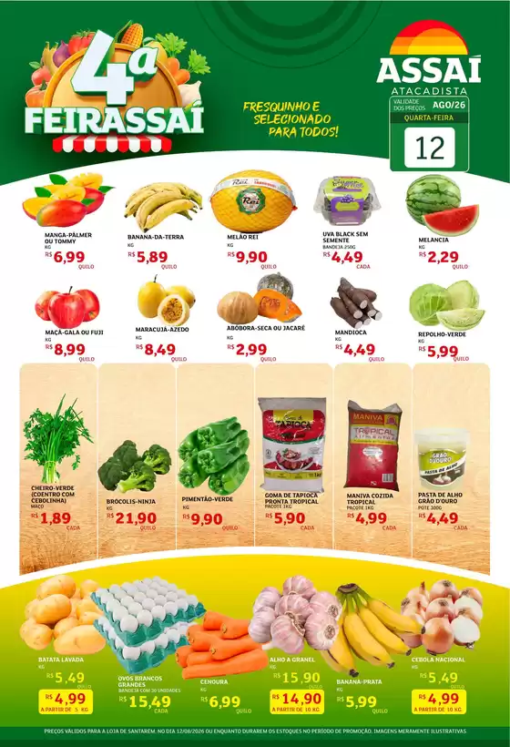 Catálogo Assaí Atacadista | Encarte Assaí Atacadista 49781-65 | 2026-08-12T00:00:00.000Z - 2026-08-12T00:00:00.000Z