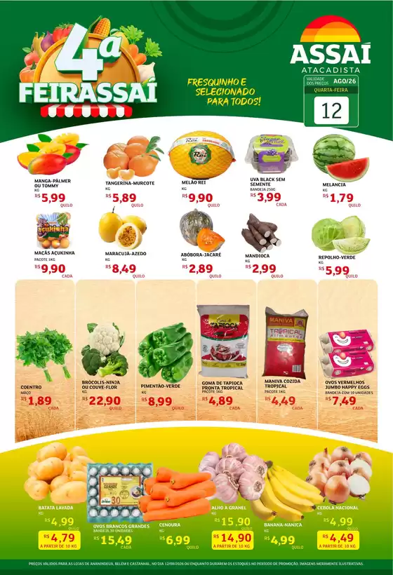 Catálogo Assaí Atacadista | Encarte Assaí Atacadista 49781-63 | 2026-08-12T00:00:00.000Z - 2026-08-12T00:00:00.000Z