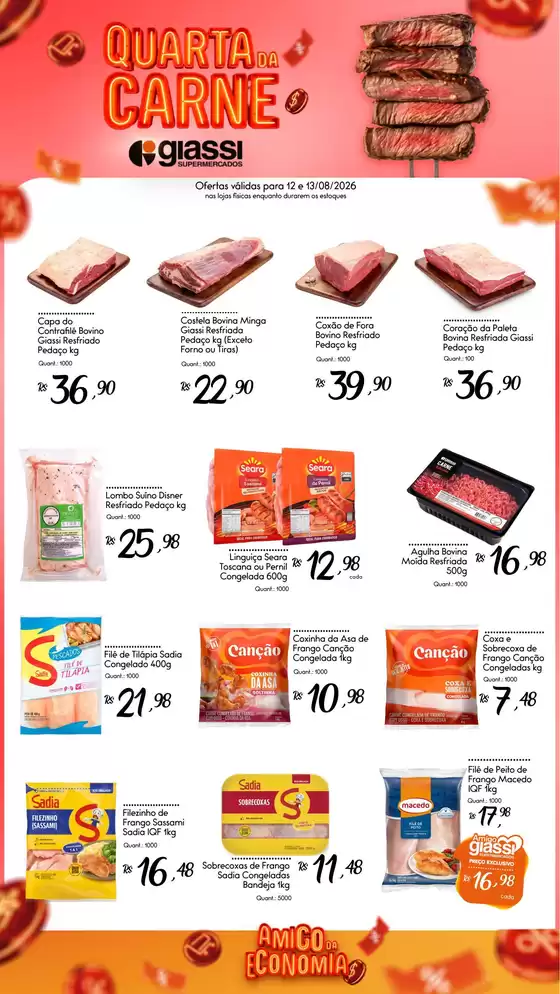 Catálogo Giassi Supermercados | Encarte Giassi Supermercados | 2026-08-12T00:00:00.000Z - 2026-08-13T00:00:00.000Z