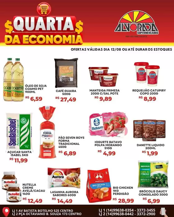 Catálogo Alvorada Supermercados | Encarte Alvorada Supermercados | 2026-08-12T00:00:00.000Z - 2026-08-12T00:00:00.000Z