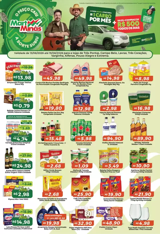 Catálogo Mart Minas | Ofertas e promoções atuais | 2026-08-13T00:00:00.000Z - 2026-08-19T00:00:00.000Z