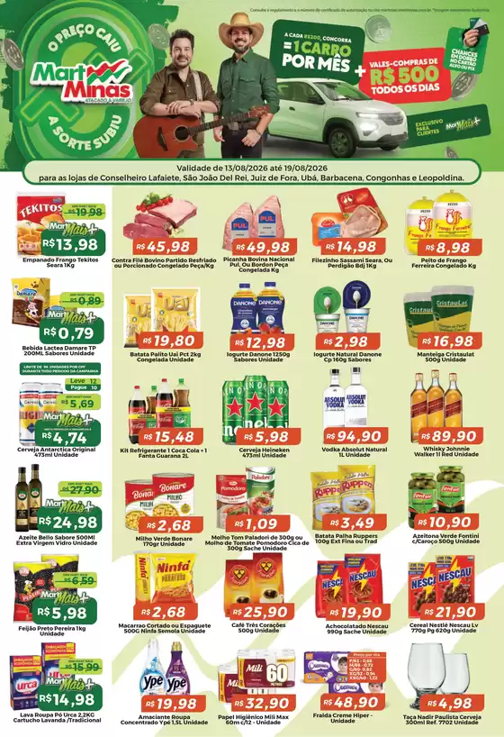 Catálogo Mart Minas | Ampla seleção de ofertas | 2026-08-13T00:00:00.000Z - 2026-08-19T00:00:00.000Z