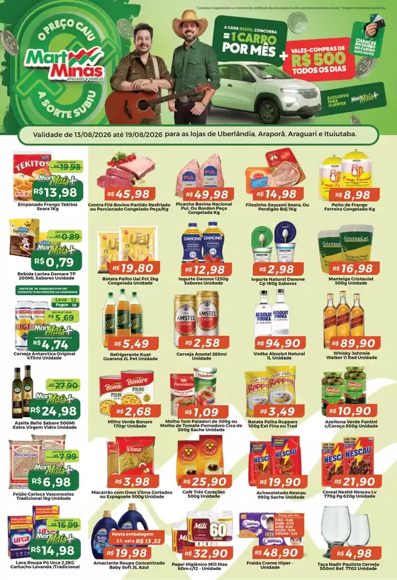 Catálogo Mart Minas | 284 Uberlandia Arapora Araguari Ituiutaba 1 | 2026-08-13T00:00:00.000Z - 2026-08-19T00:00:00.000Z