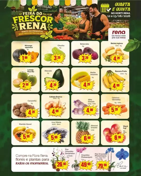 Catálogo Supermercados Rena | Ofertas para caçadores de pechinchas | 2026-08-12T00:00:00.000Z - 2026-08-13T00:00:00.000Z