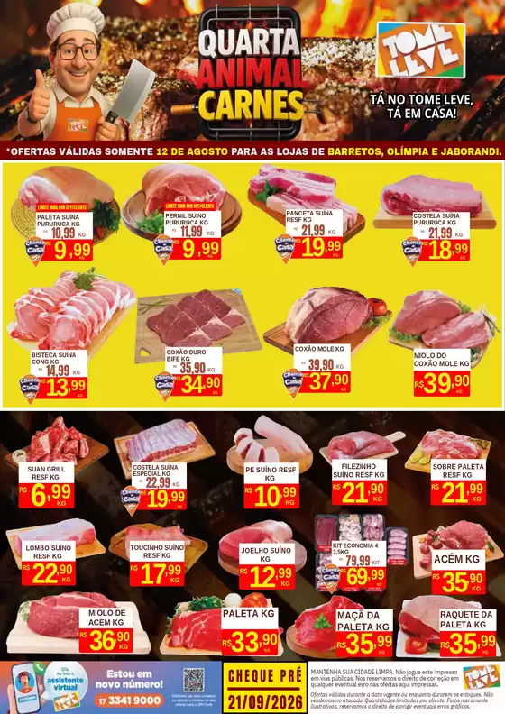 Catálogo Tome Leve | Nossas melhores ofertas para você | 2026-08-12T00:00:00.000Z - 2026-08-12T00:00:00.000Z