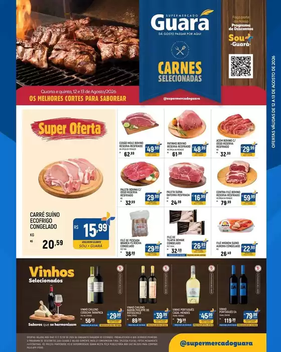 Catálogo Supermercado Guará | Promoções especiais em andamento | 2026-08-12T00:00:00.000Z - 2026-08-13T00:00:00.000Z