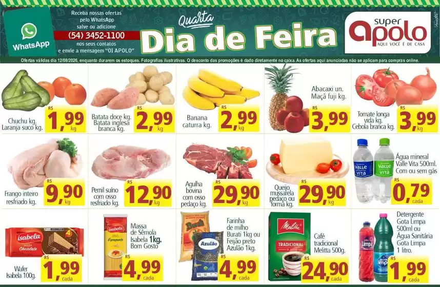 Catálogo Super Apolo | Pechinchas e ofertas atuais | 2026-08-12T00:00:00.000Z - 2026-08-12T00:00:00.000Z