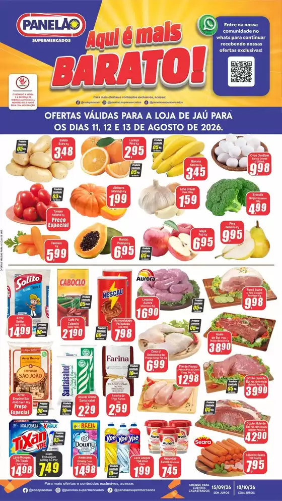 Catálogo Panelão | Ofertas exclusivas e pechinchas | 2026-08-11T00:00:00.000Z - 2026-08-13T00:00:00.000Z
